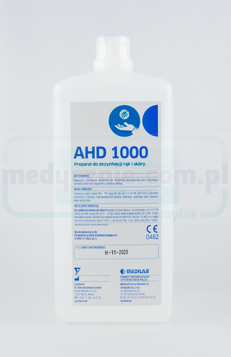 AHD 1000 1 л для дезінфекції рук та шкіри